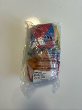 Colorful Inflatable Beach Ball - set of 12